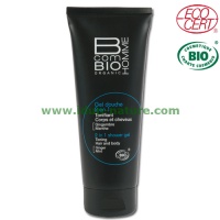 Gel de ducha cuerpo y cabello BcomBIO Homme
